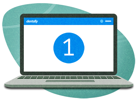 Onboarding with Dentally is as easy as-1